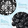 Vsell24 50Pc 38mm Filter Bio Balls Aquarium Fish Tank Pond Filter Biological Filter Media Black Balls