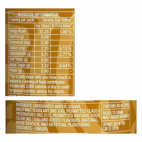 Coolberg Nonalcoholc Ginger Drink 330Ml