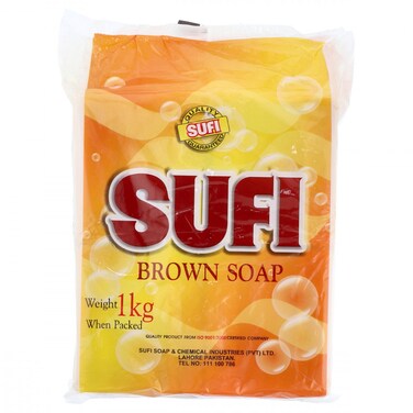 Sufi Brown Soap 4 Bars