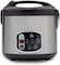 Evvoli Rice And Grain Cooker 5 Liters 650W Multi-Functions Non Stick, Silver EVKA-RC5005B