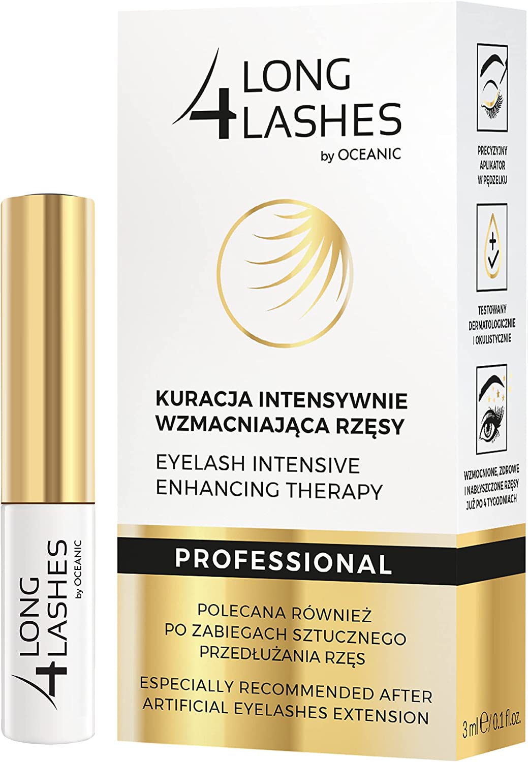 Buy Long 4 Lashes By Oceanic, Eyelash Intensive Enhancing Therapy ...