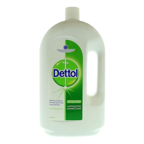 Buy Dettol original antiseptic disinfectant all-purpose liquid cleaner 4 L in Saudi Arabia