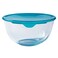 Pyrex Prep And Store Bowl With Lid Blue 14cm 0.5L