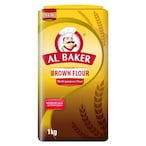 Buy Al Baker Brown Flour 1kg in UAE