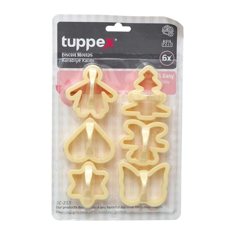 Tuppex Pastry Cutter Set - 6 Pieces