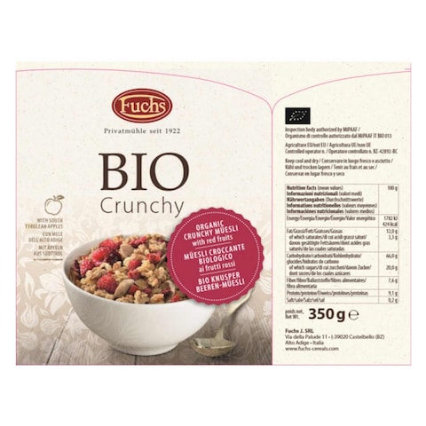 Fuchs Muesli Crunchy Red Fruits 350g