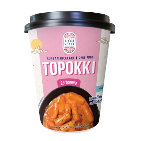 Good Seoul Topokki Carbonara Korean Rice Cake 113g