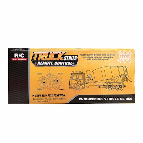 Mixer Truck Toy with Remote Control for Boys