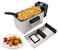 Sonashi Electric Deep Fryer with Stainless Steel Housing - 3.0L Capacity, Perfect for French Fries, Chicken Wings, Heat Resistant Handles for Safe Use, 2000W - 2100W 3 L 2100 W SDF-5011 Silver/Black