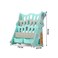 Colorful Children Rabbit Plastic Toy Storage Box Indoor Bookshelf For Kids