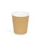 Khaleej Pack &ndash; [50 Cups] Kraft Ripple Cups, 8 Oz Paper Insulated Ripple Sleeves, For Hot Beverages.
