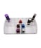 20 Spaces Clear Acrylic Lipstick Organizer Display Stand Cosmetic Makeup Organizer for Lipstick, Brushes, Bottles