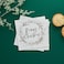 Gold Foiled Merry Christmas Wreath Napkins 16Pcs