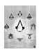 Video Game Assassin's Creed Metal Plate Poster Multicolour 15x20centimeter