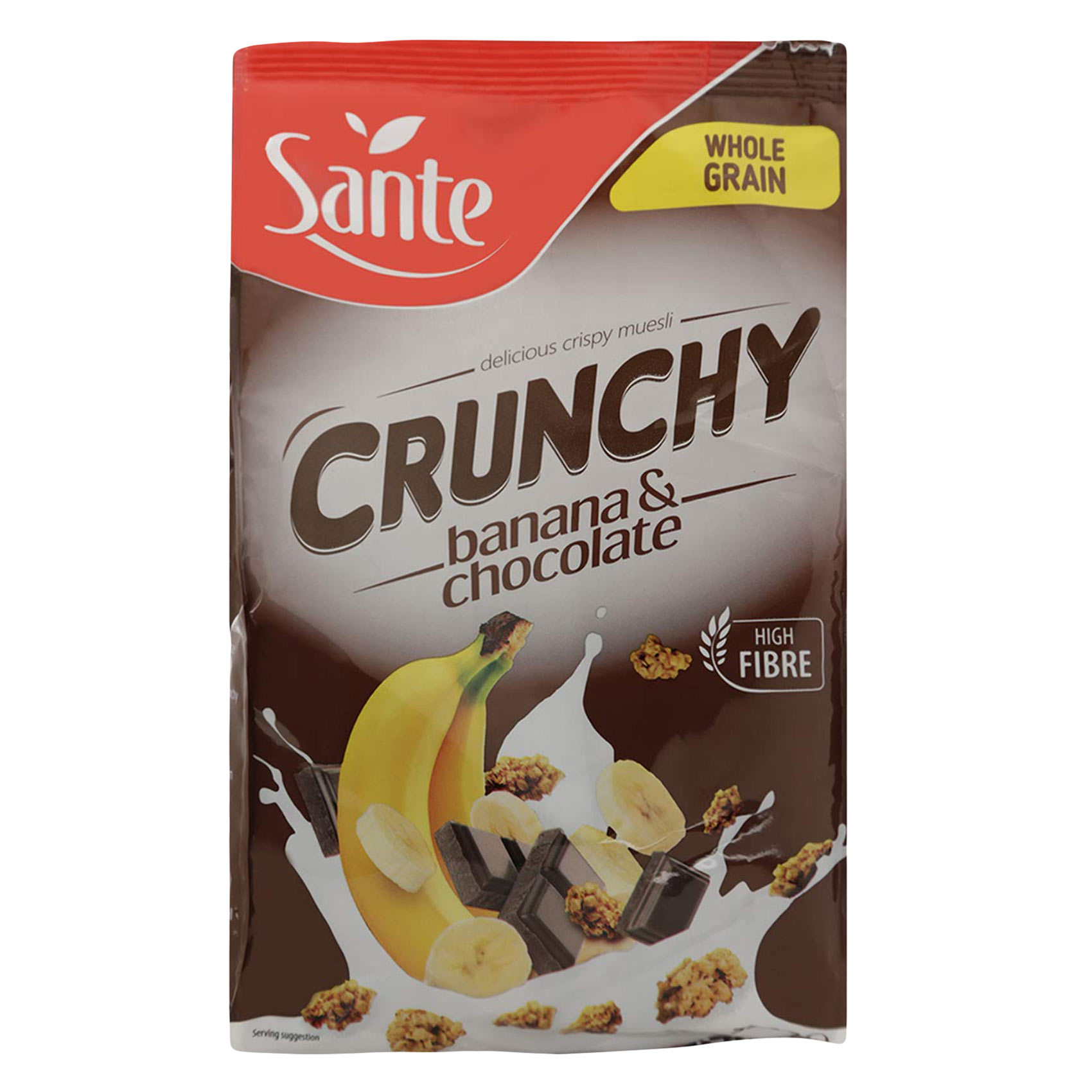 Sante Crunchy Banana And Chocolate Oat Flake 350g