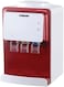 Nikai Top Loading Water Dispenser, Hot, Cold, And Normal Dispensing With Cup Holder For 5 Gallon Bottle, NWD1900T (White And Red)