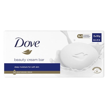 Dove Original Beauty Cream Soap Bar 90G X Pack Of 6