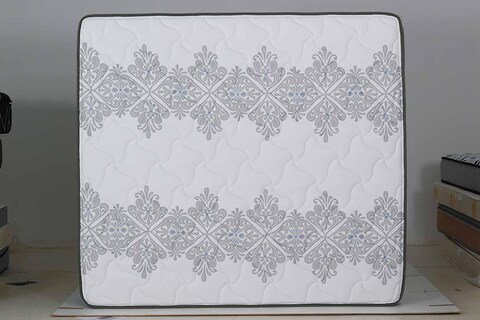 Galaxy Design Crown Prince Pocket Spring Mattress Latex Foam Feels White Color Queen Size (L x W x H) 200 x 160 x 33cm Model - GDF2016CP - 5 Year Full Warranty.