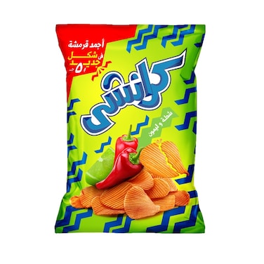 Crunchy Chili &amp; Lemon Potato Chips - 43 gm