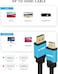 S-TEK [10mtr/6ft] Display Port to HDMI Cable Male to Male DP to HDMI for HDTV and Monitor Cable