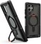 Urban Armor Gear UAG Plasma XTE for Samsung Galaxy S24 ULTRA case cover [20 Feet Drop tested] with Kickstand - Black   Orange