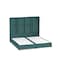 In House Berlin Velvet Bed Frame - King - 200x180 cm - Turquoise