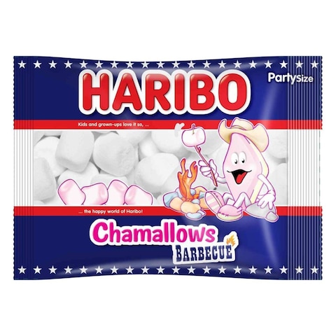 Haribo Pink Barbeque Chamallows Marshmallow 300g