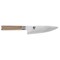 Shun Classic Blonde Chef Knife, 6 inch Full Tang VG-MAX Steel Blade, Blonde PakkaWood Handle