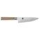 Shun Classic Blonde Chef Knife, 6 inch Full Tang VG-MAX Steel Blade, Blonde PakkaWood Handle