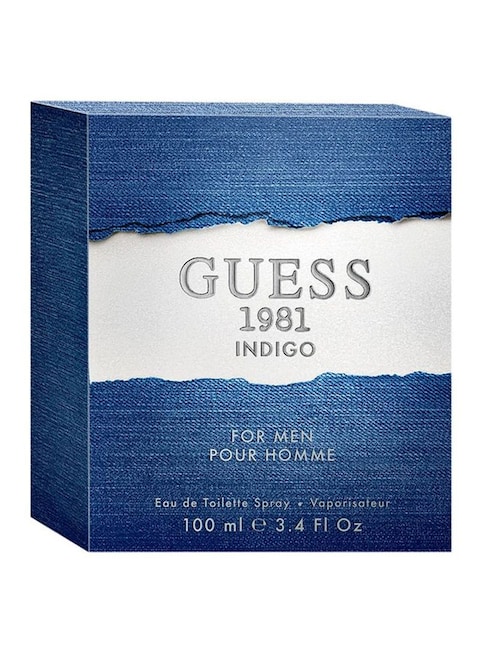 Guess 1981 Indigo Eau de Toilette For Men - 100ml