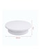 Generic Cake Decoration Turntable White 28x28cm
