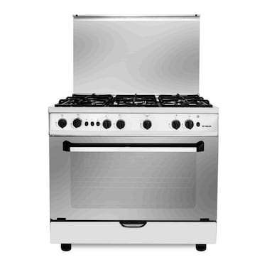 بوتاجاز فريش بونتو غاز - 90 سم - 5 شعلة - فضي - 17304