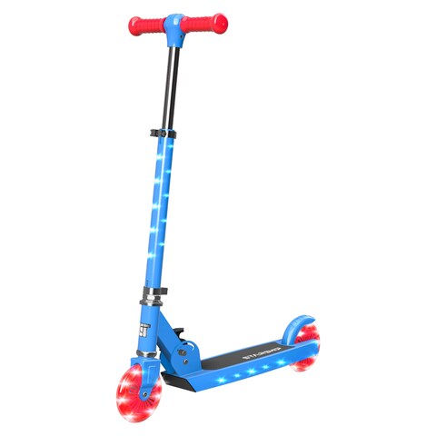 Lit Starship 2-Wheel Scooter Marina Blue