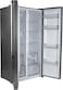 Geepas Powerful Large 521L No-Frost Side-By-Side Refrigerator GRFS6521SXHN, 1 Years Warranty