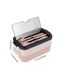 Lunch Box for Adults &amp; kids with 2 Compartments portion &amp; 2 Dividers and cutlery set Pink Color