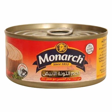 Monarch White Tuna In Sunflower Oil And Chilli 185GR