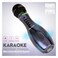Zoook Handheld Bluetooth Karaoke Mic With Speaker Silver
