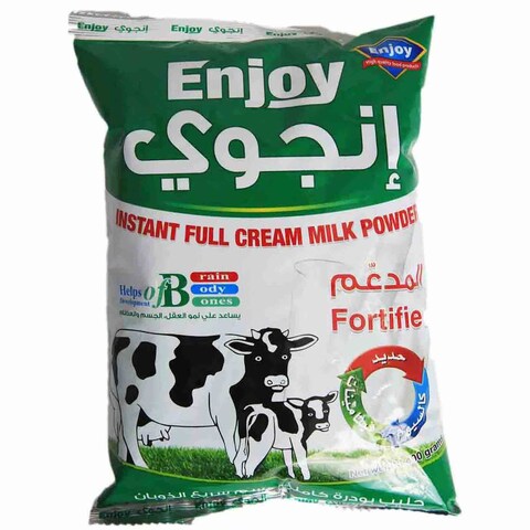 Enjoy Instant Milk Powder 400 Gram Online | Carrefour Jordan