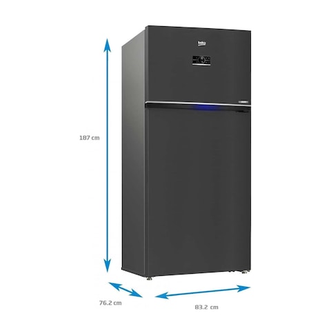 Beko Refrigerator - 630 Liter - RDNE650E60ZXR