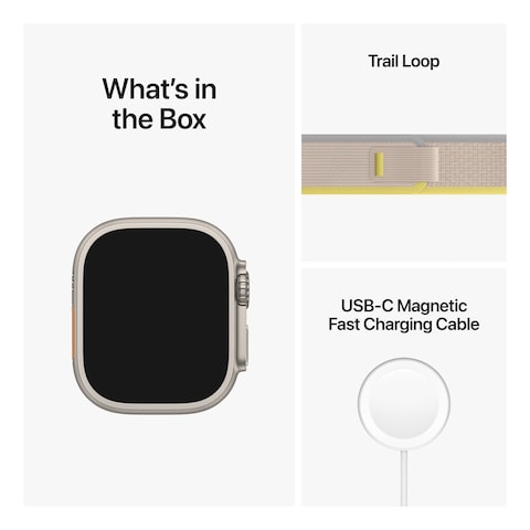 Apple Watch Ultra GPS + Cellular 49mm Yellow-Beige Trail