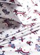3-Piece Printed 180 TC Cotton Bedsheet Set Queen Size, Premium Collection (1 Bedsheet + 2 Pillow Cases) Star Dust