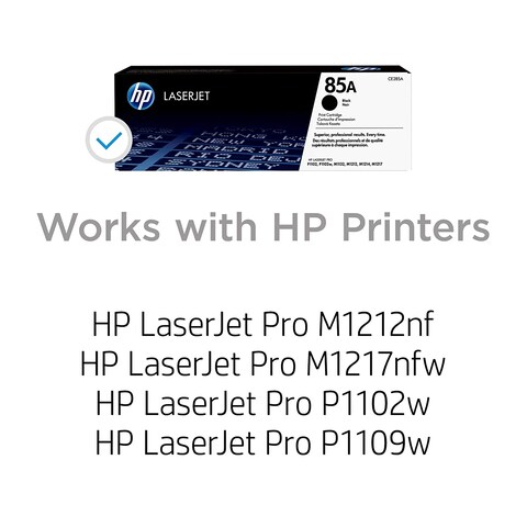 HP 85A Original Laserjet Toner Cartridge Black