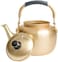 SAQOWARE Yellow Kettle 1L&ndash;Golden Kettle-Karak Tea Kettle-Camping Kettle-Camping Tea Kettle &ndash;Korean Kettle(1 Liter)