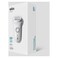 Braun Silk-&Eacute;pil 9 SkinSpa MBSES9 SensoSmart&trade; Wet &amp; Dry Epilator Design Edition With 5 Extras Incl Shaver Head