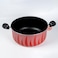 SENSTAN Flame Design Non-Stick Casserole with Lid and, Stew Pot Suitable for Gas, Electric, Induction, and Ceramic Stove Dutch Oven - 30cm