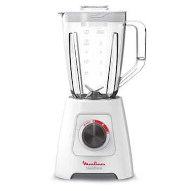 خلاط مولينكس بمطحنة ومفرمة - 800 واط - 2 لتر - أبيض - LM4231EG
