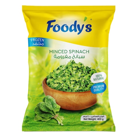 Foodys Spinach Frozen 400GR