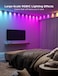 Govee RGBIC String Downlights, Smart LED String Lights Works with Alexa, Color Changing Indoor Wall Light Fixture for Party, New Year &amp; Daily, Music Sync, 9.8ft with 15 LEDs, White
