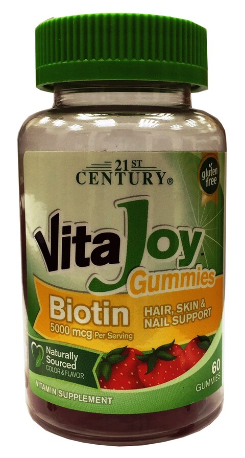 21st Century Vitajoy Gummies Biotin 5000mcg 60 Gummies