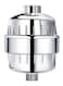 Generic Bathroom Shower Filter Water Purifier Treatment Silver 19.50cm